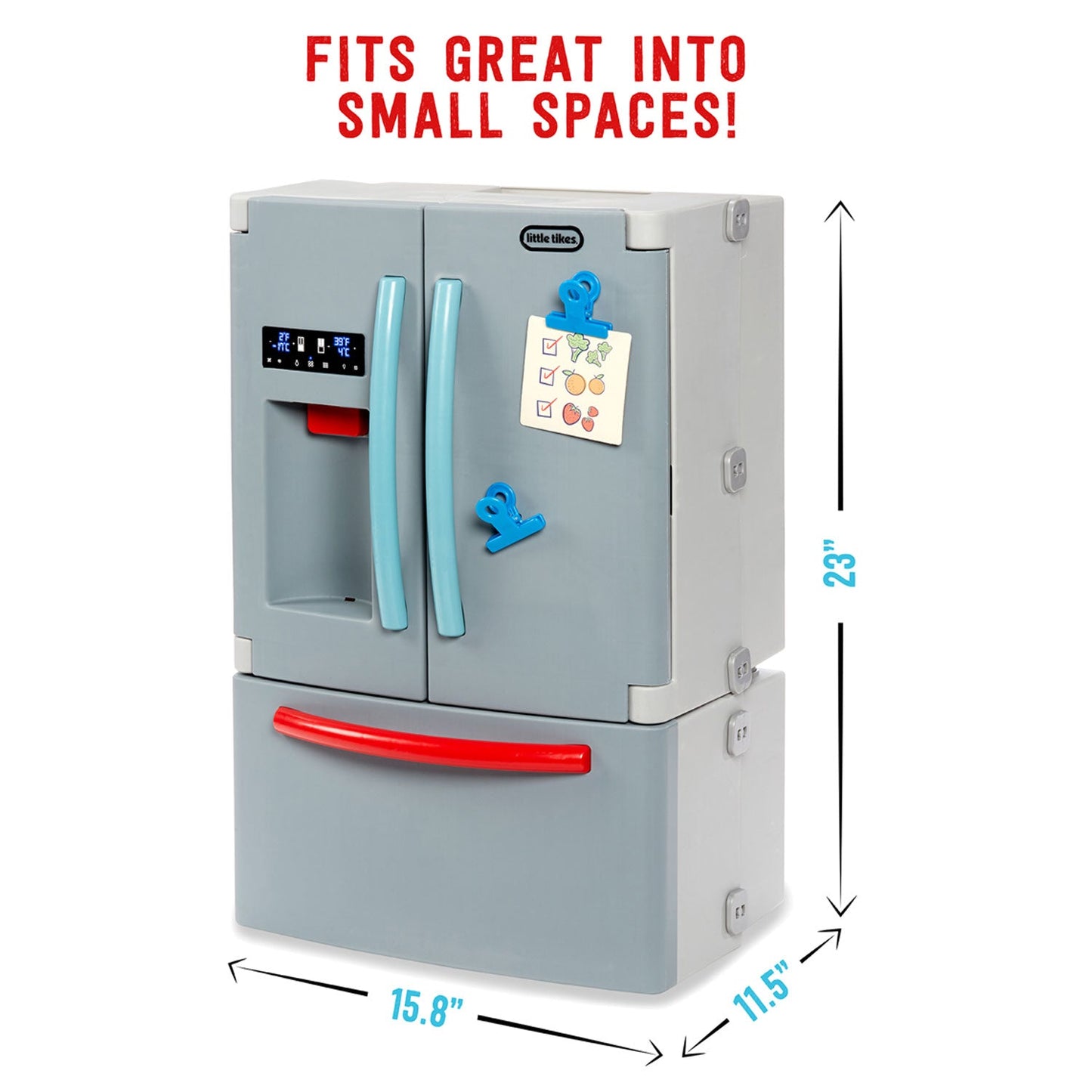 First Fridge – Realistic Pretend Play Refrigerator / Little Tikes Everyday