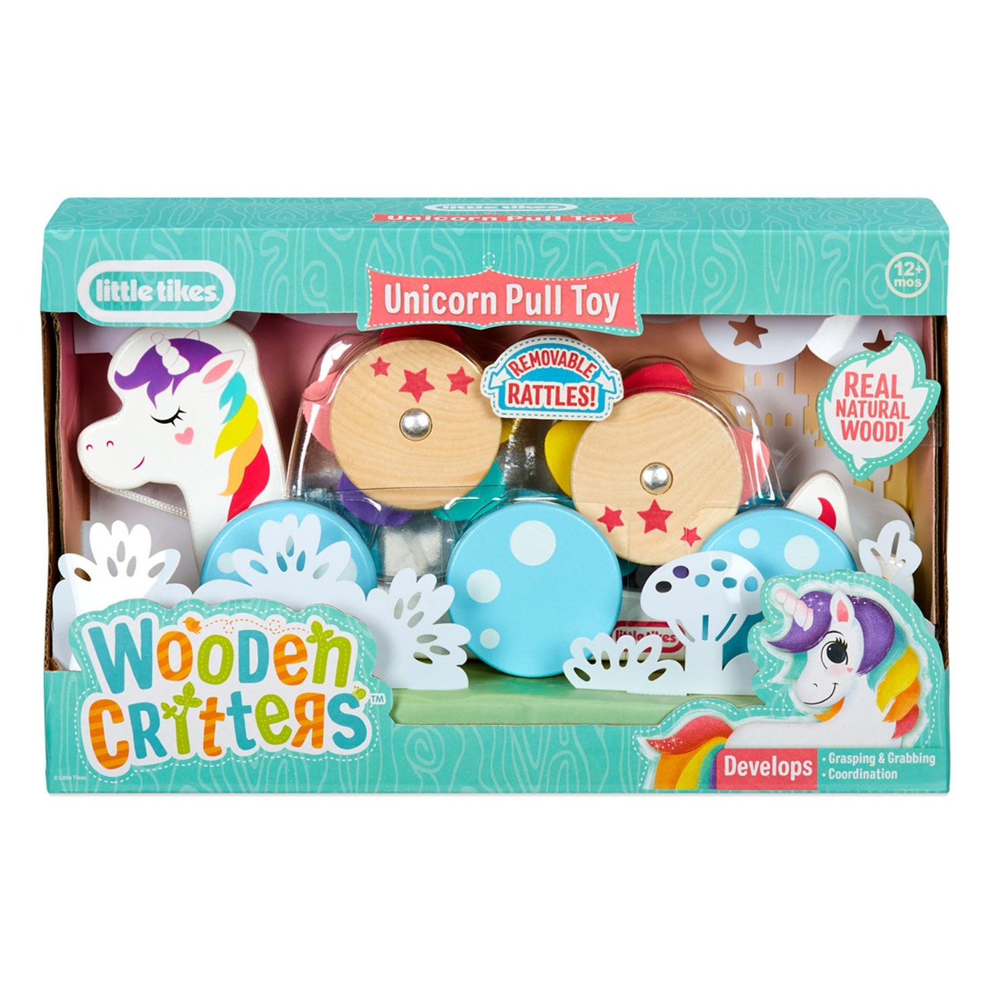 Wooden Critters Pull Toy - Unicorn / Little Tikes Everyday