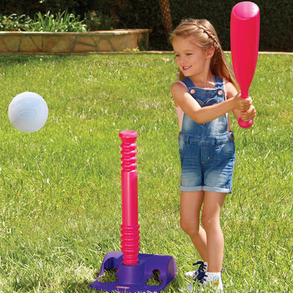 TotSports T-Ball set Pink/Purple / Little Tikes Trusted