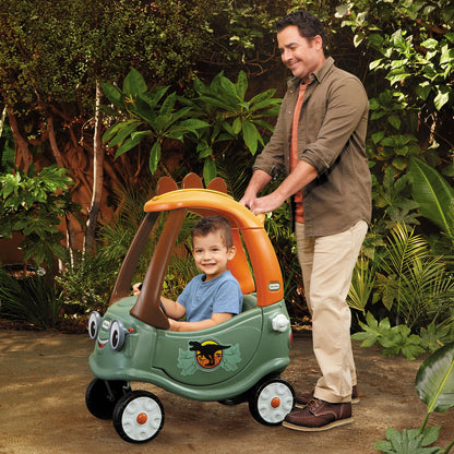 T-Rex Cozy Coupe – Dinosaur-Themed Ride-On / Little Tikes Quality
