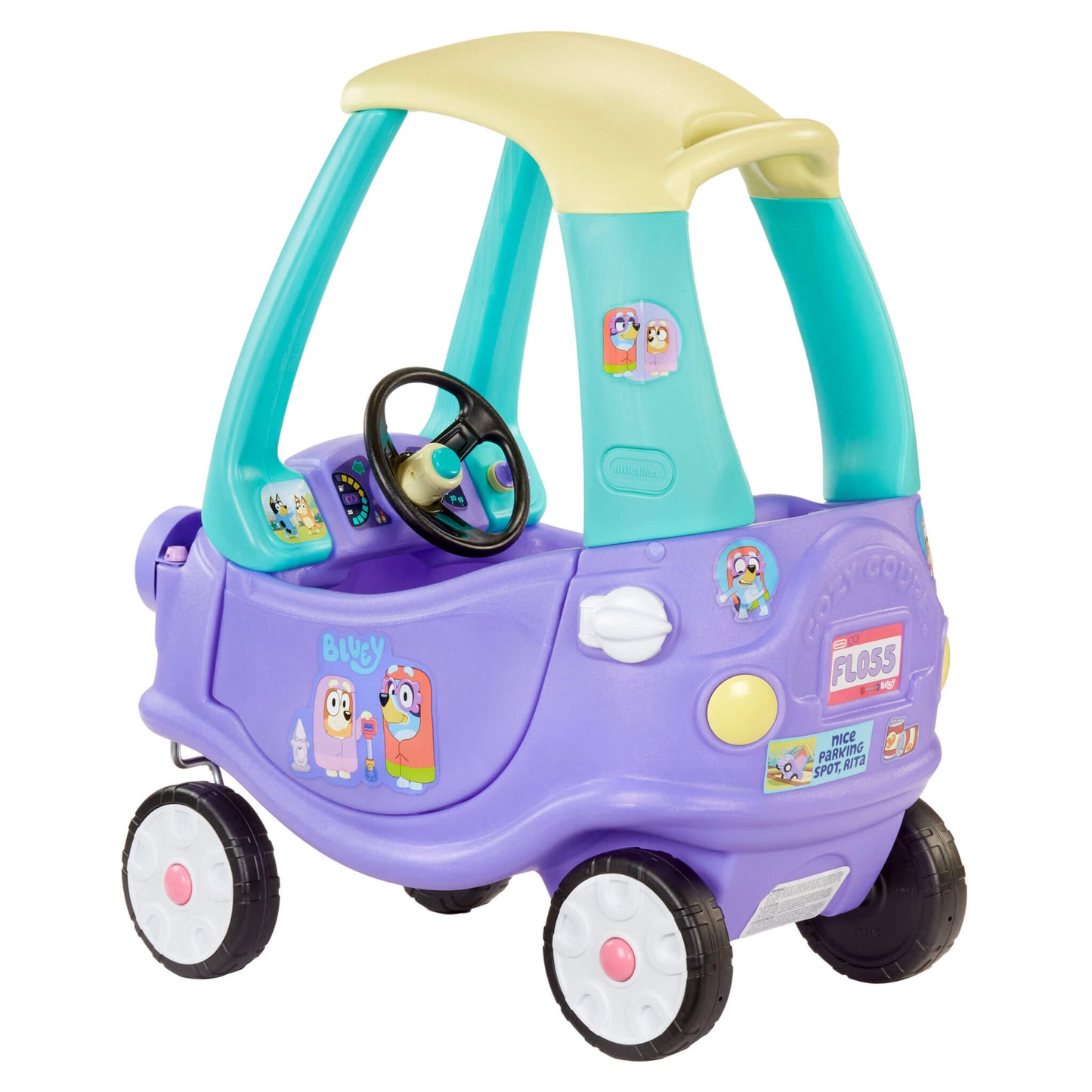 Bluey Grannies Car Coupe | Interactive Ride-On Toy / Little Tikes Premium