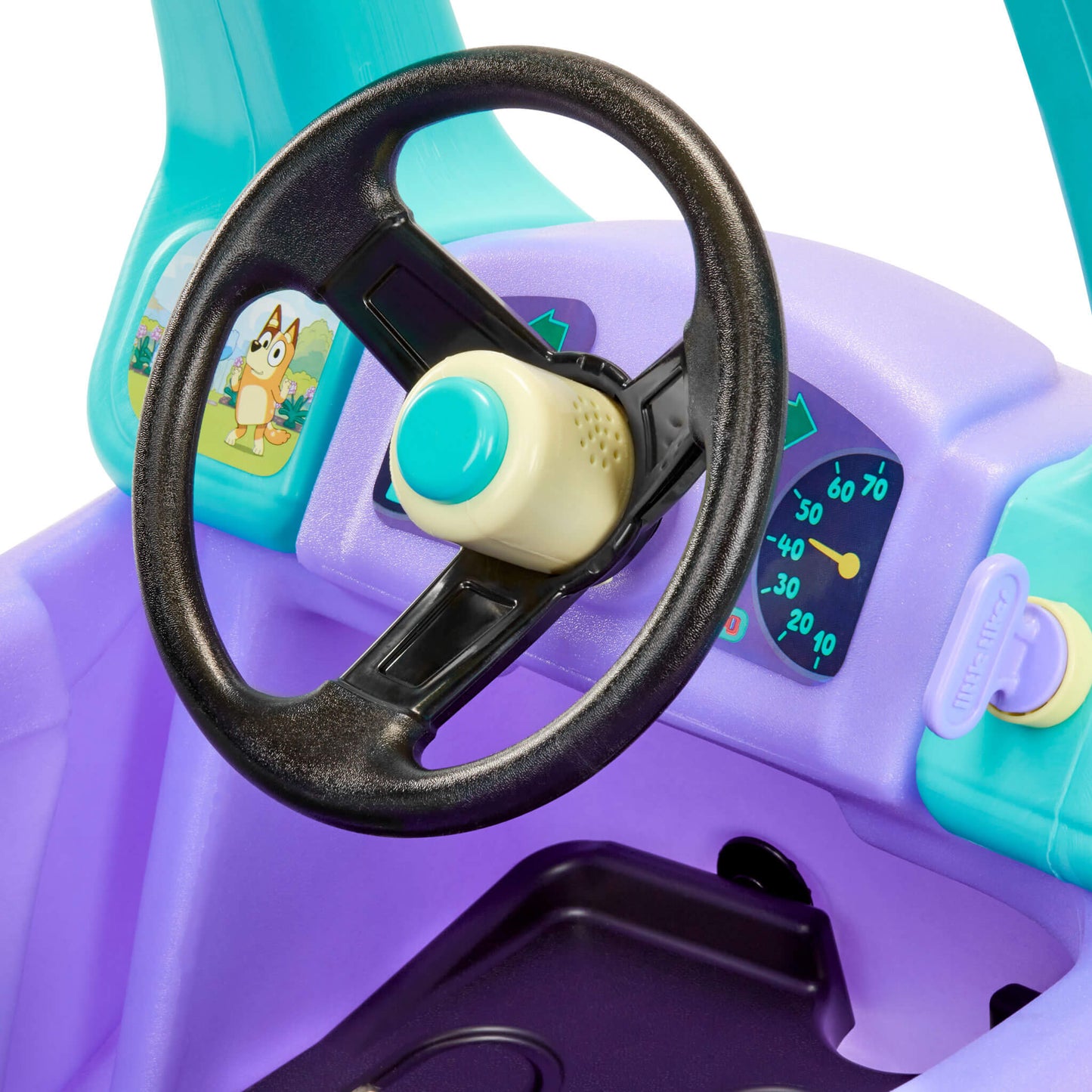 Bluey Grannies Car Coupe | Interactive Ride-On Toy / Little Tikes Premium