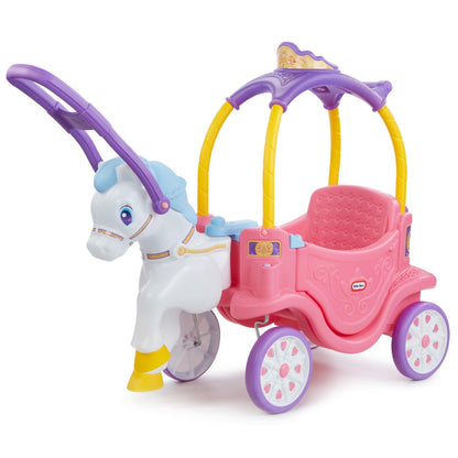 Princess Horse & Carriage | Toddler Ride-On / Little Tikes New