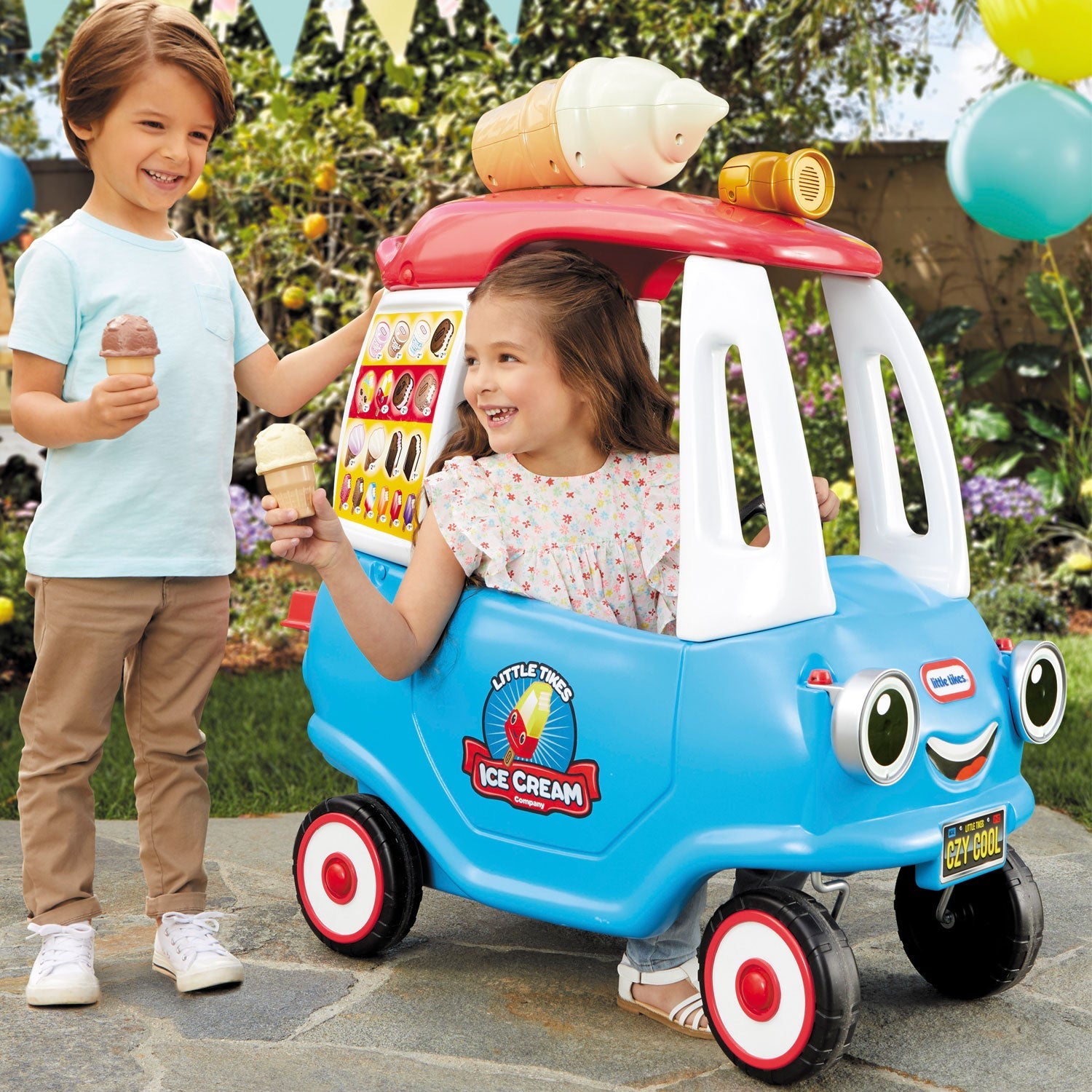 Ice Cream Cozy Truck – Toddler Ride-On / Little Tikes Essential