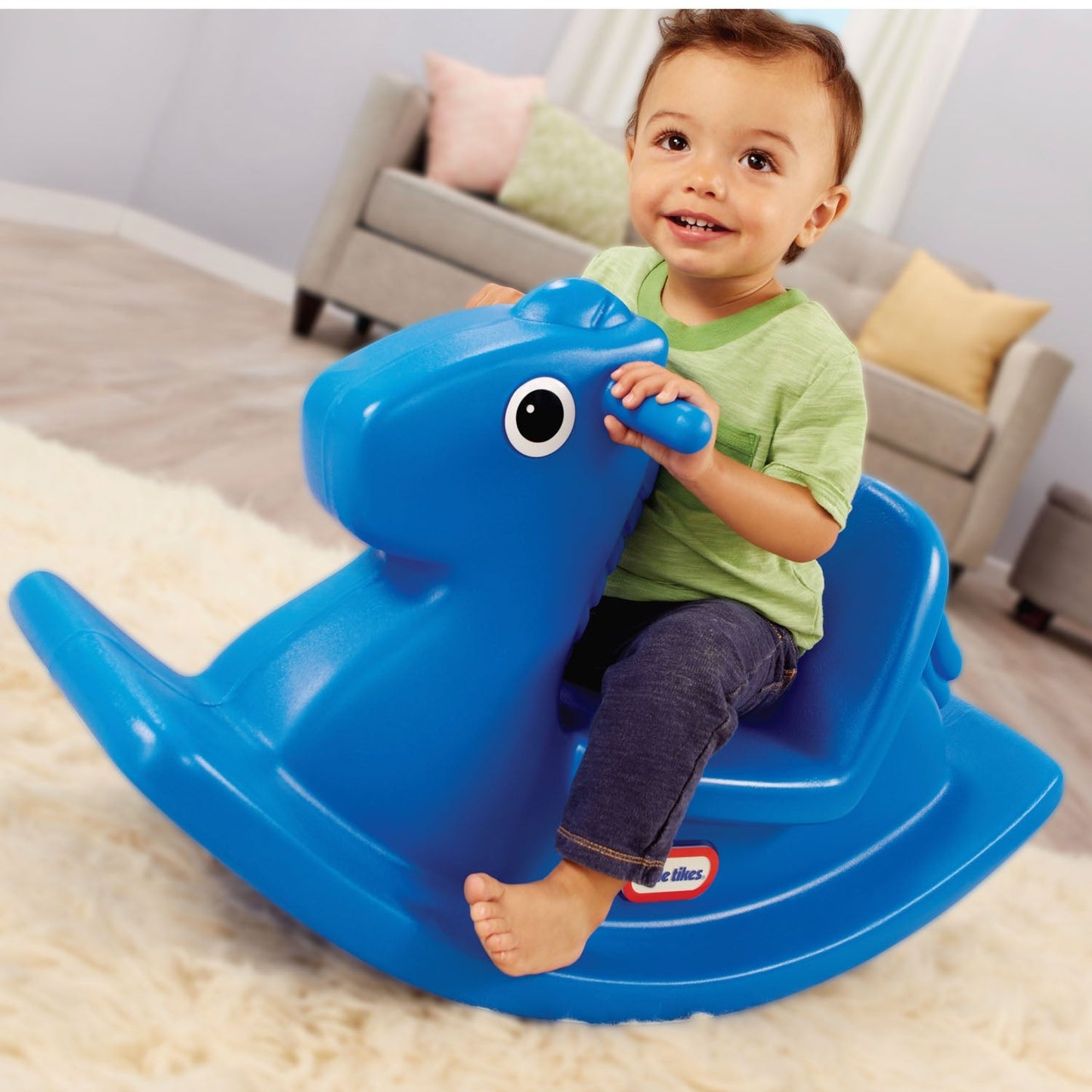 Rocking Horse – Primary Blue / Little Tikes Signature