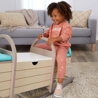 Teeter Totter Wooden Rocker / Little Tikes Quality