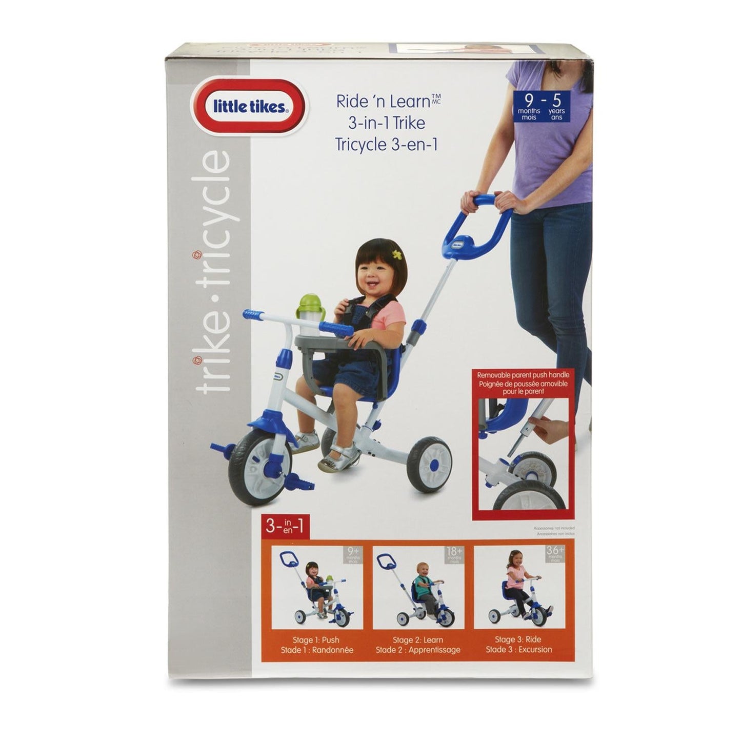 Ride 'n Learn 3-in-1 Trike / Little Tikes New