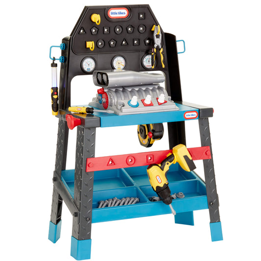 2-in-1 Buildin' to Learn Motor/Wood Shop / Little Tikes Latest