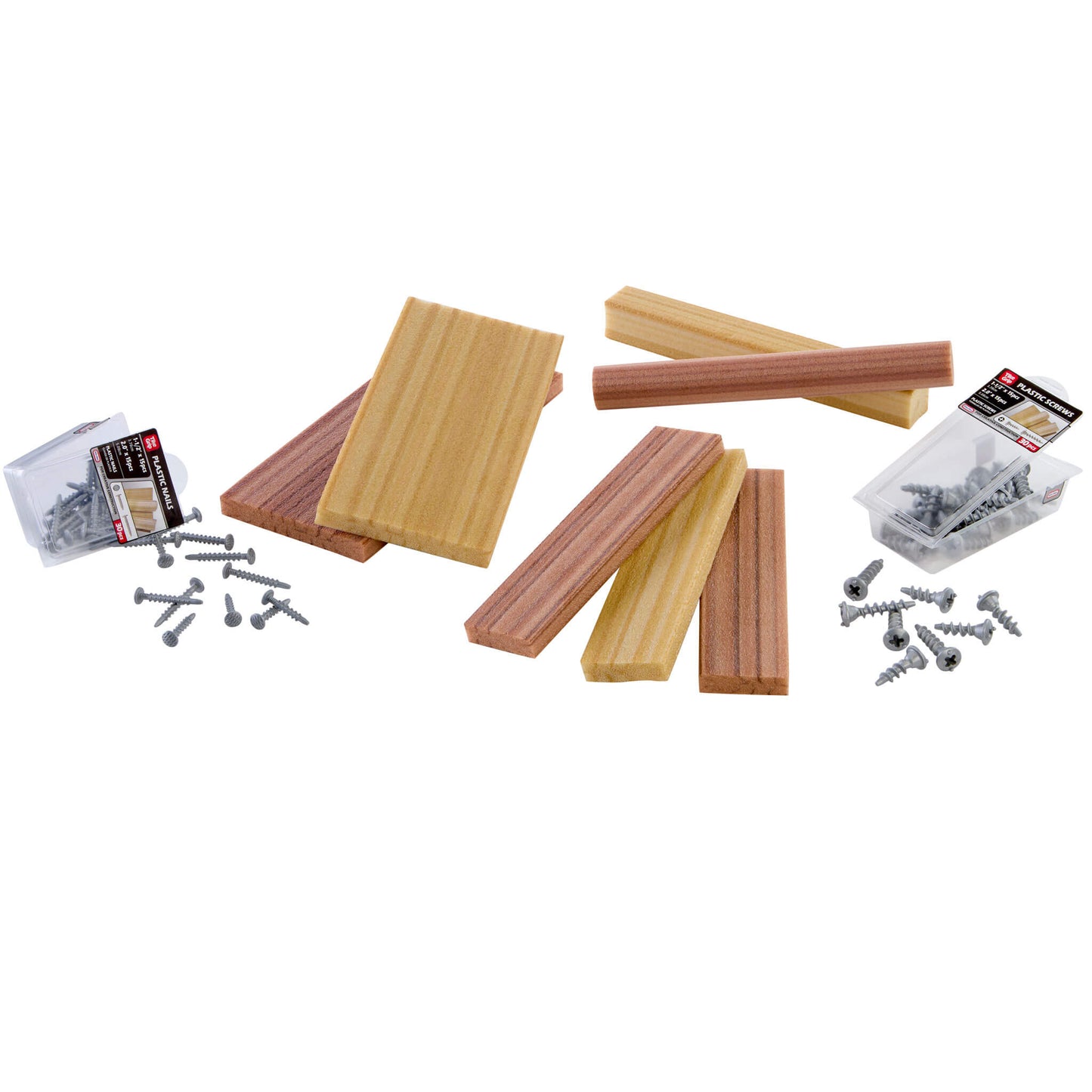 Creative Construction™ Wood, Nails and Screw Bundle / Little Tikes Recommended