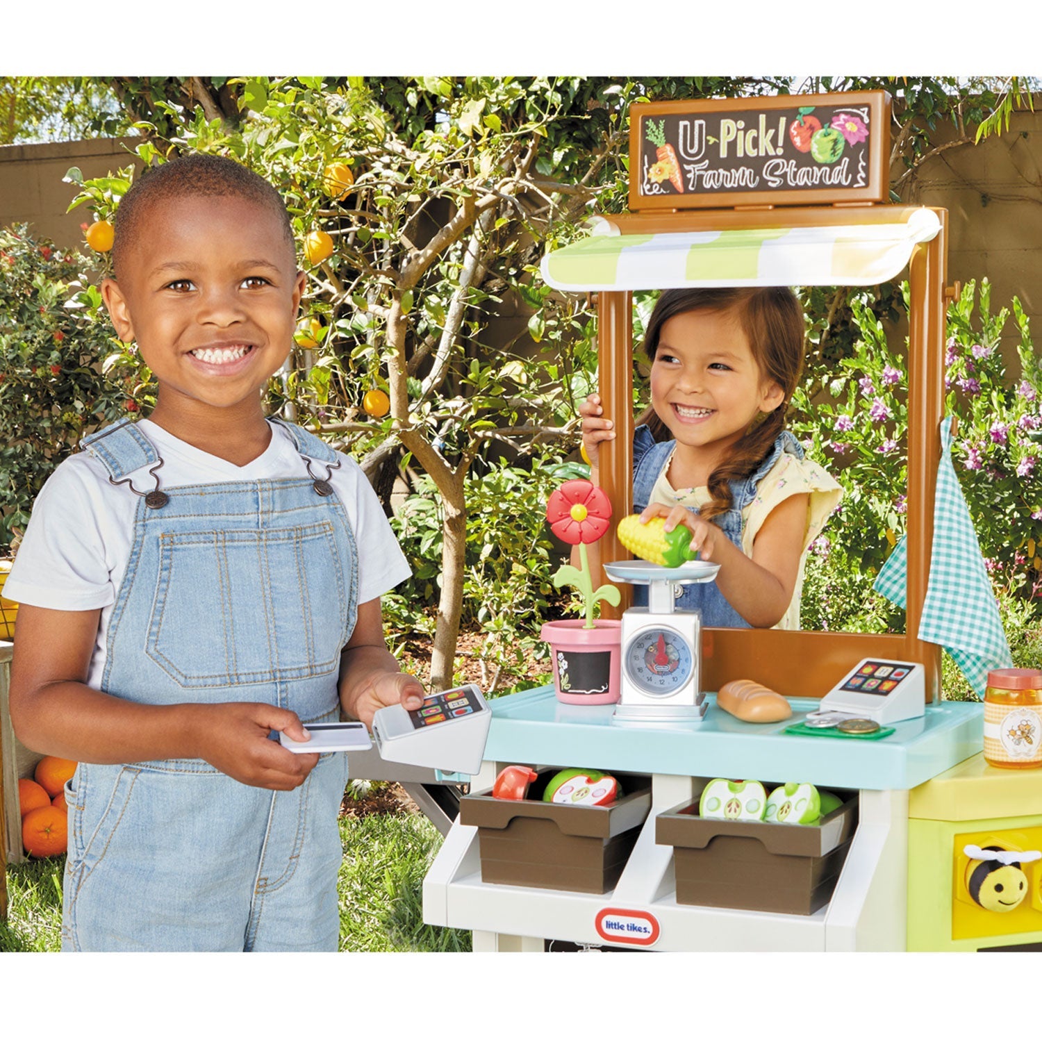 3-in-1 Garden to Table Market Pretend Play / Little Tikes Essential