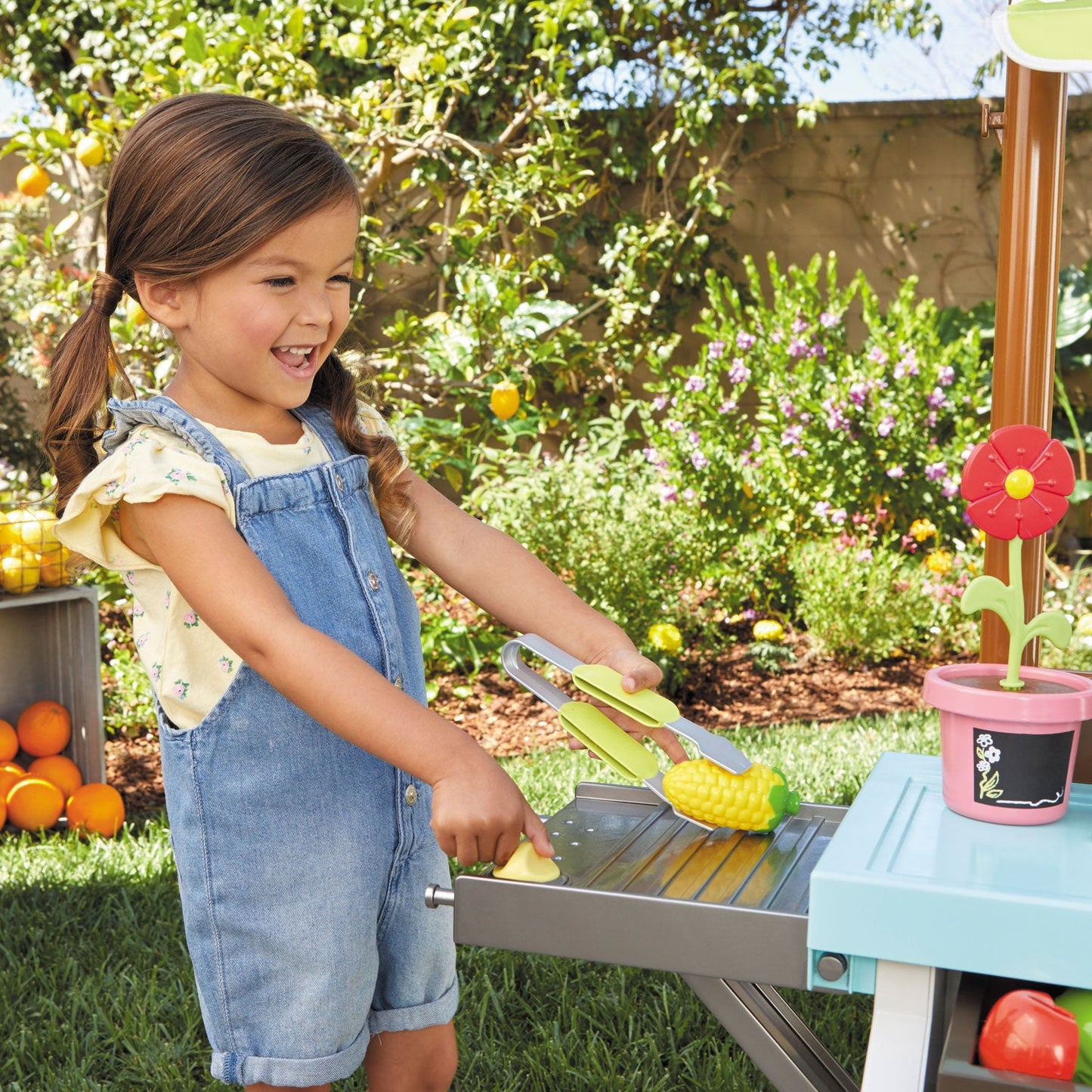 3-in-1 Garden to Table Market Pretend Play / Little Tikes Essential