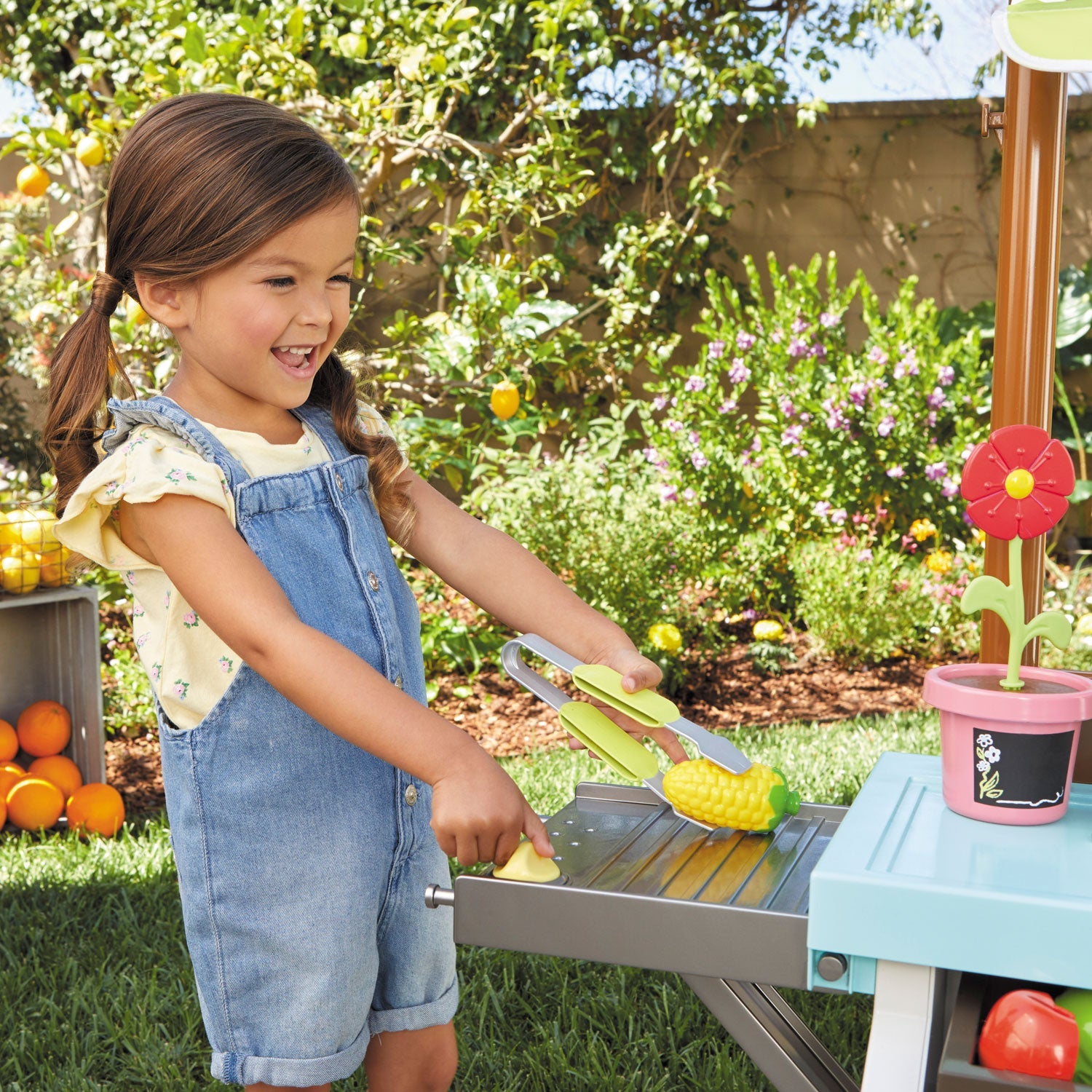 3-in-1 Garden to Table Market Pretend Play / Little Tikes Essential