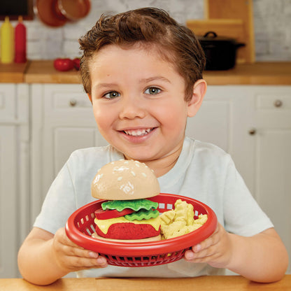 Creative Chefs Cheeseburger and Fries Kit / Little Tikes Value