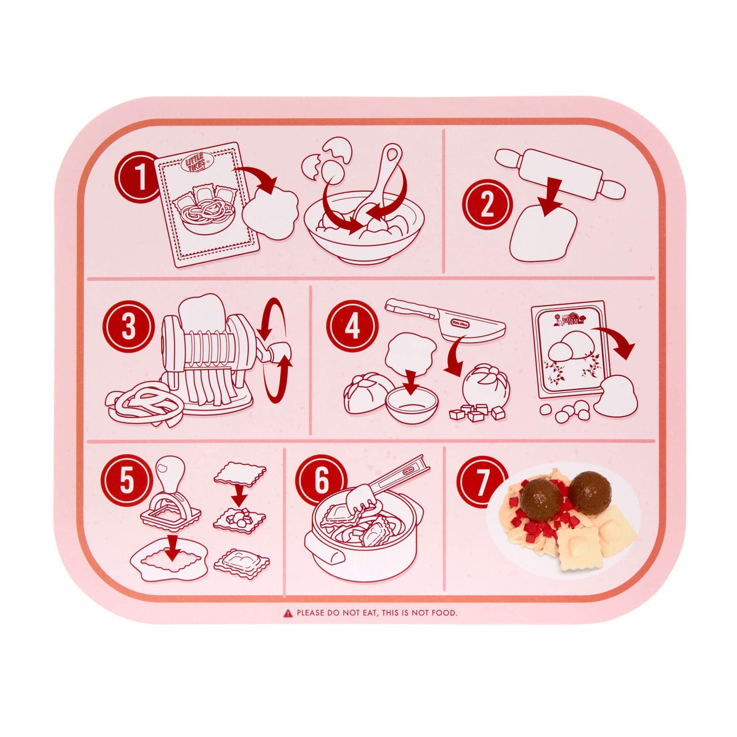 Creative Chefs™ Italian Restaurant Kit / Little Tikes Quality