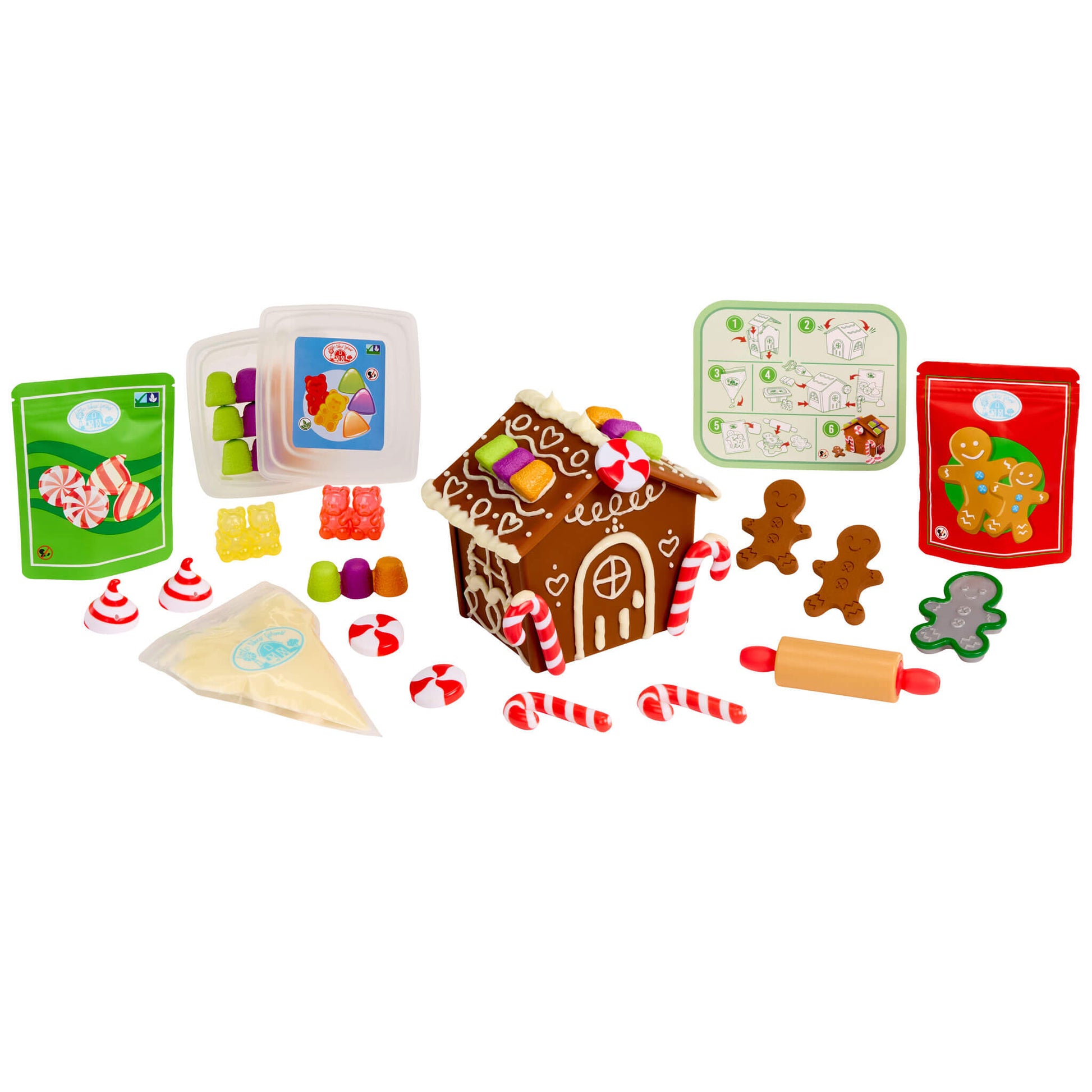 Creative Chefs™ Gingerbread House Kit - Play Food Set / Little Tikes Everyday