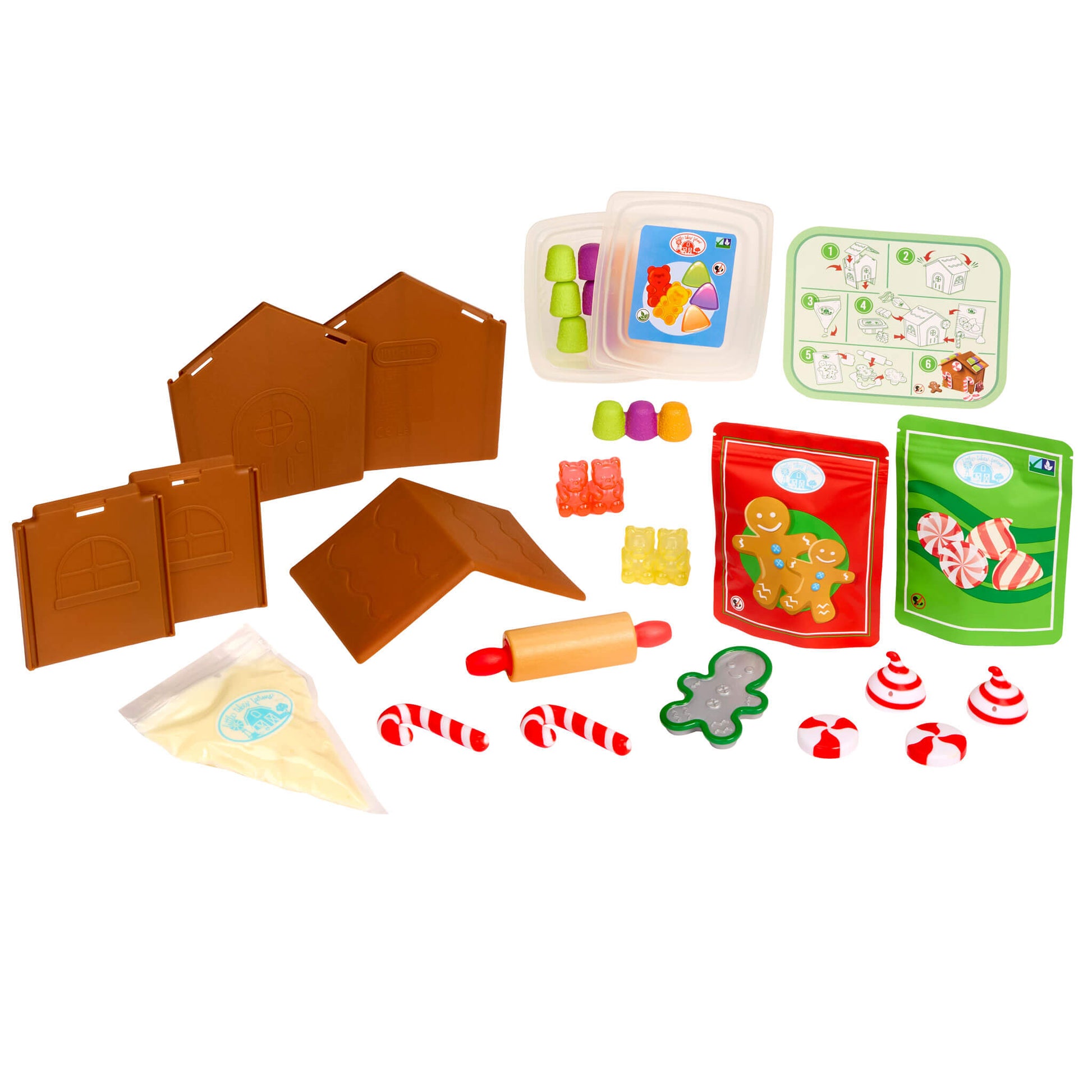 Creative Chefs™ Gingerbread House Kit - Play Food Set / Little Tikes Everyday