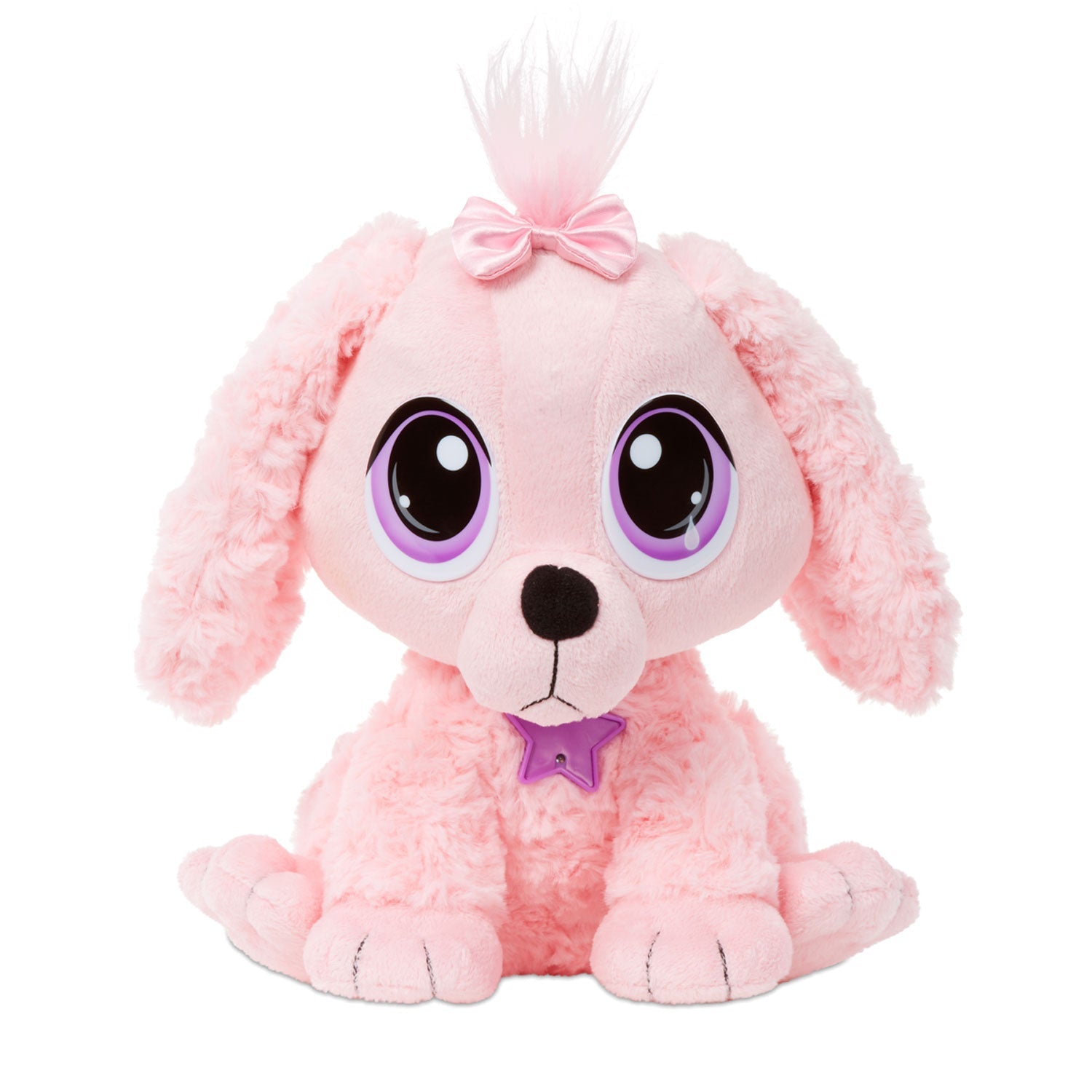 Rescue Tales Pink Poodle Plush Toy - Adoptable Pet with Doghouse / Little Tikes Value