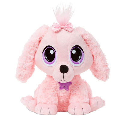 Rescue Tales Pink Poodle Plush Toy - Adoptable Pet with Doghouse / Little Tikes Value
