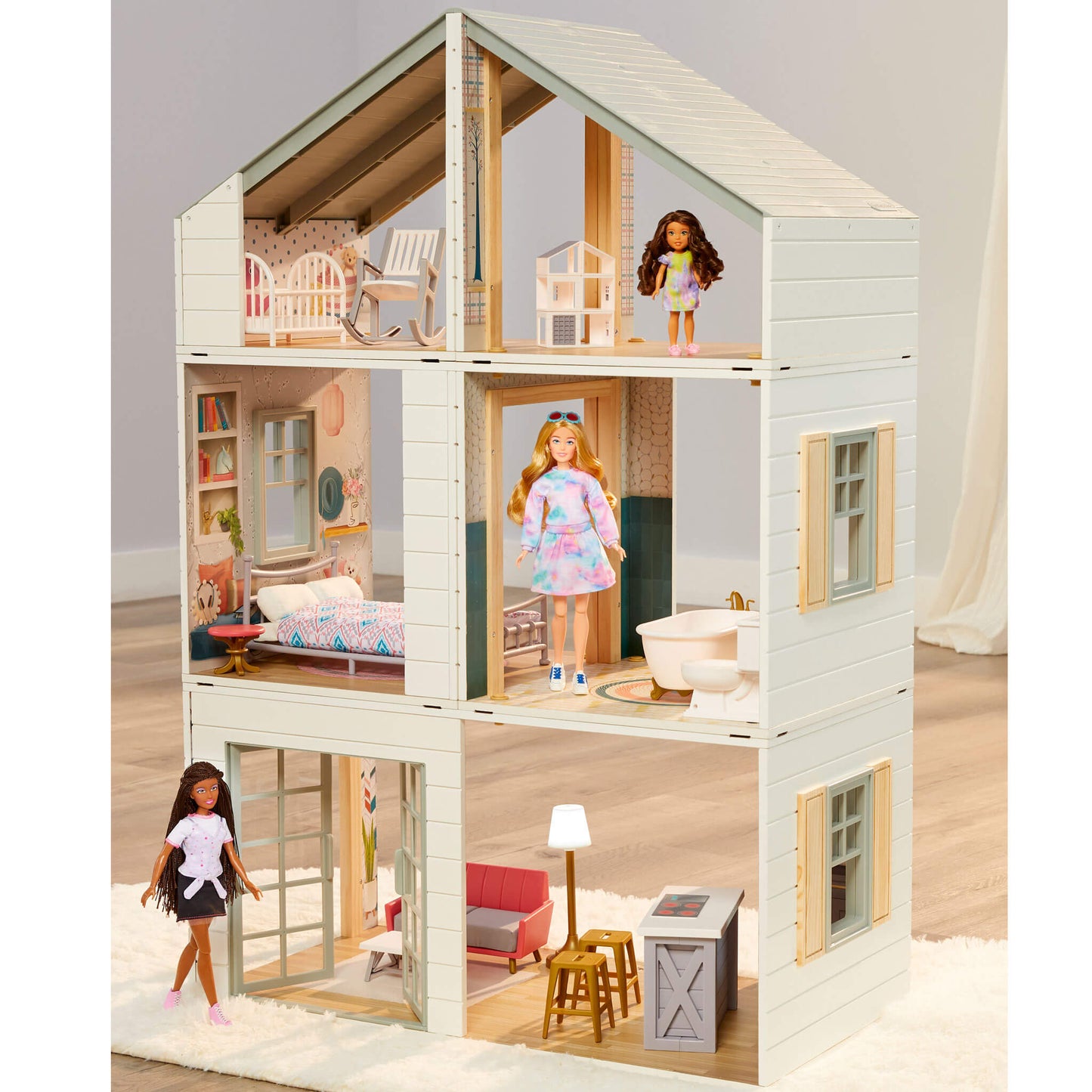 Stack 'n Style™ Wood Dollhouse / Little Tikes Value