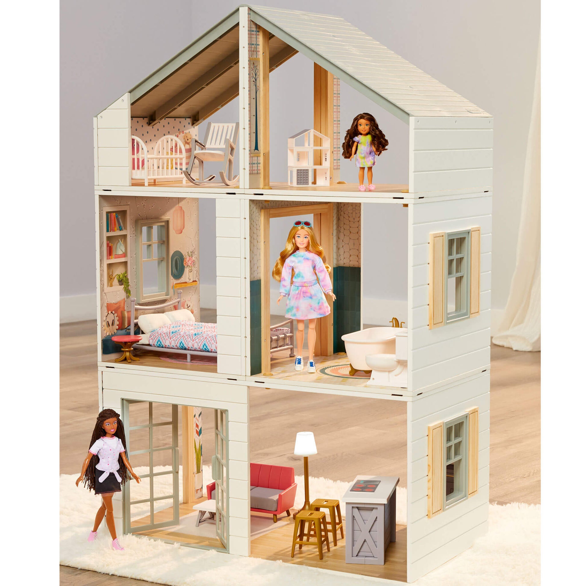 Stack 'n Style™ Wood Dollhouse / Little Tikes Value