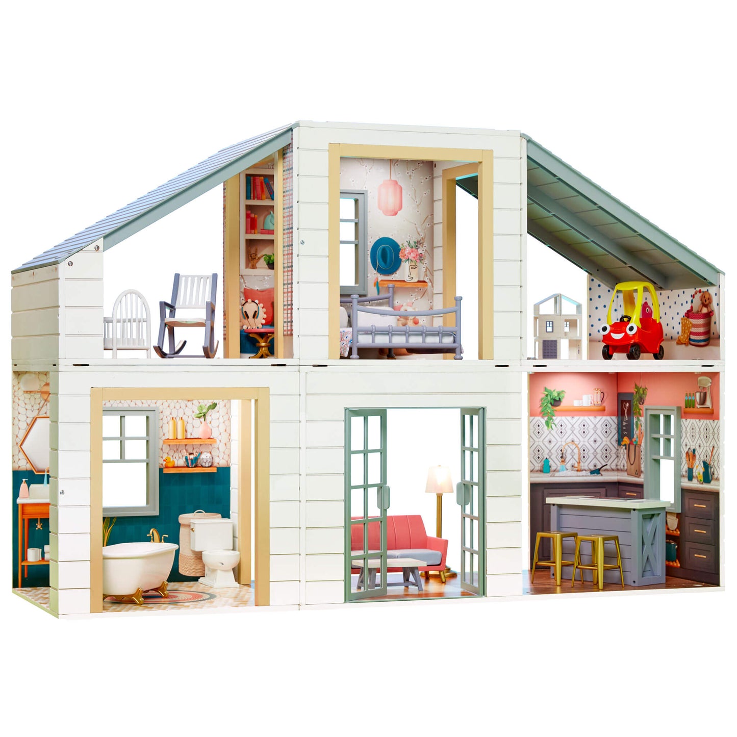 Stack 'n Style™ Wood Dollhouse / Little Tikes Value