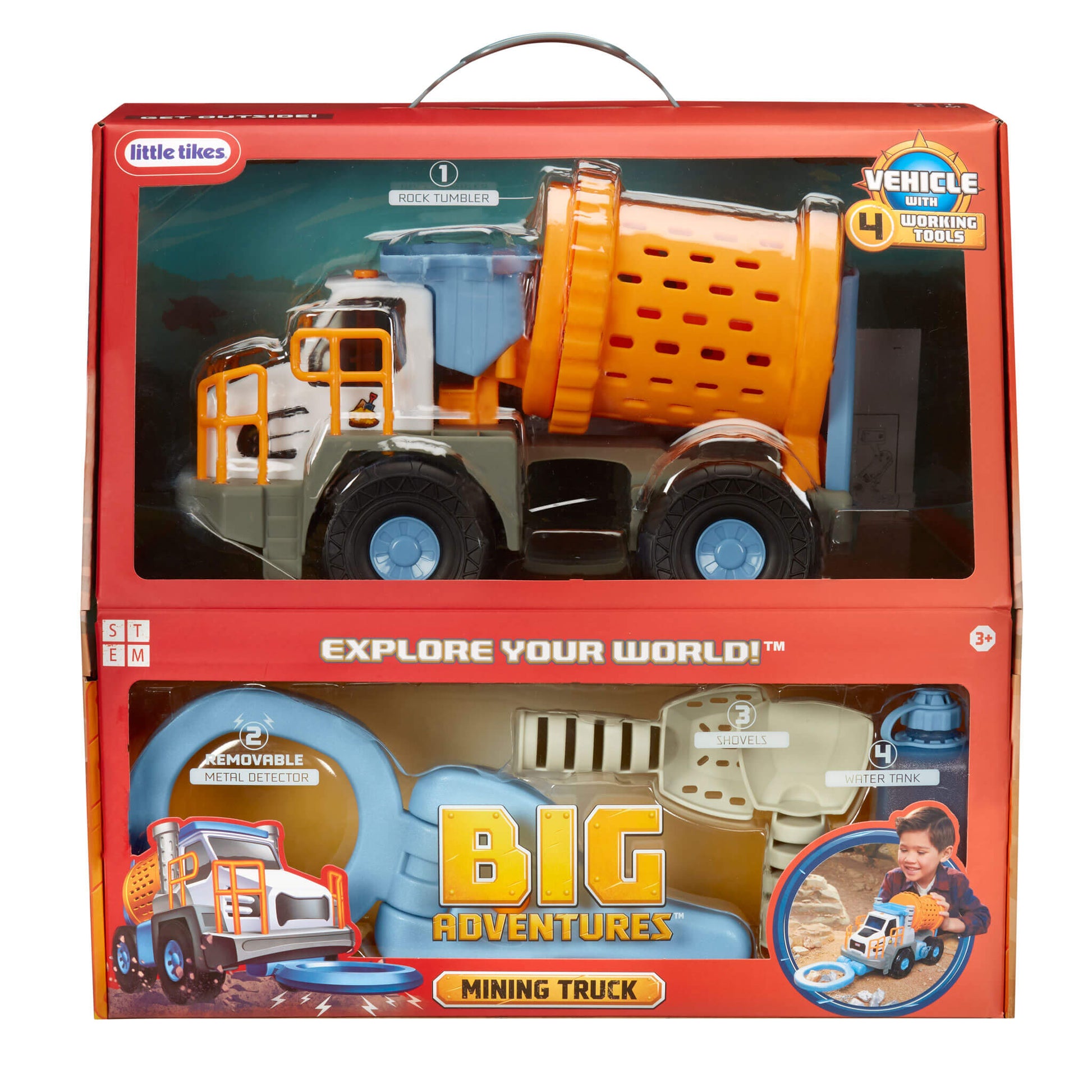 Big Adventures™ Metal Detector Mining Truck Toy / Little Tikes Best Seller