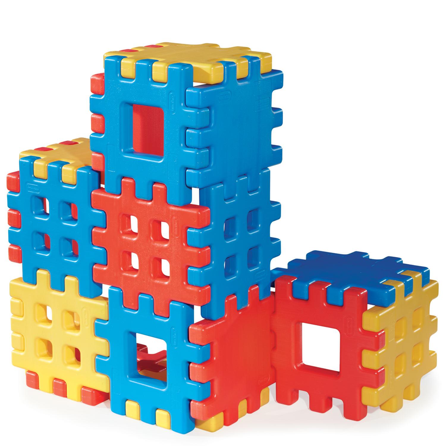Big Waffle Blocks For Toddlers / Little Tikes Classic