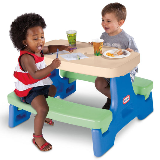 Easy Store Jr. Play Table - Blue/Green / Little Tikes Great Value