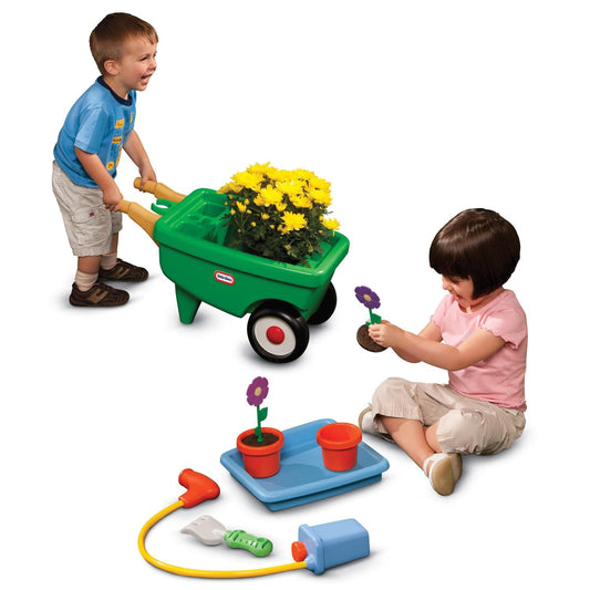 2-in-1 Garden Cart & Wheelbarrow Toy / Little Tikes Exclusive