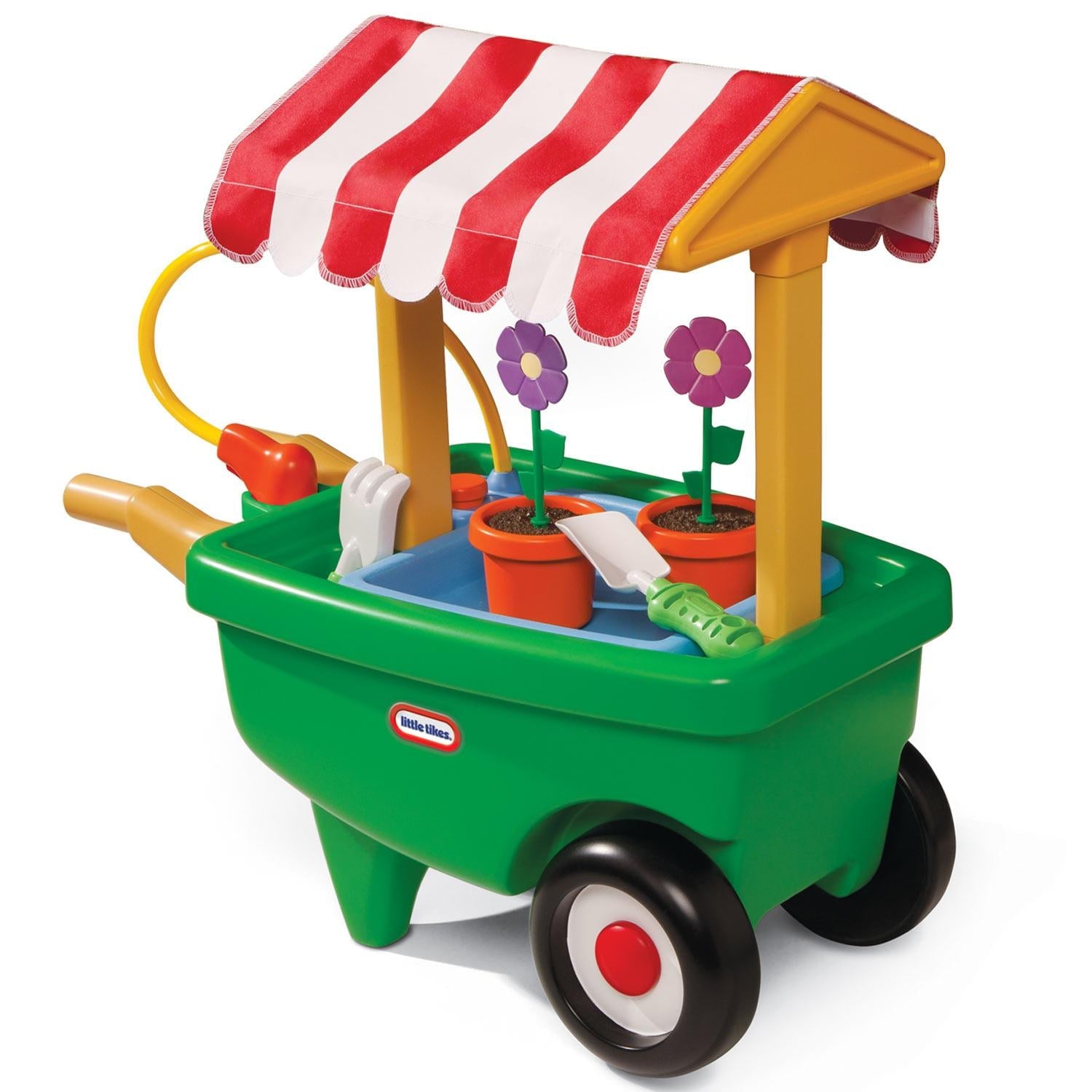 2-in-1 Garden Cart & Wheelbarrow Toy / Little Tikes Exclusive