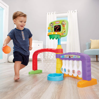 3-In-1 Light N' Go Sports Zone Playset / Little Tikes New