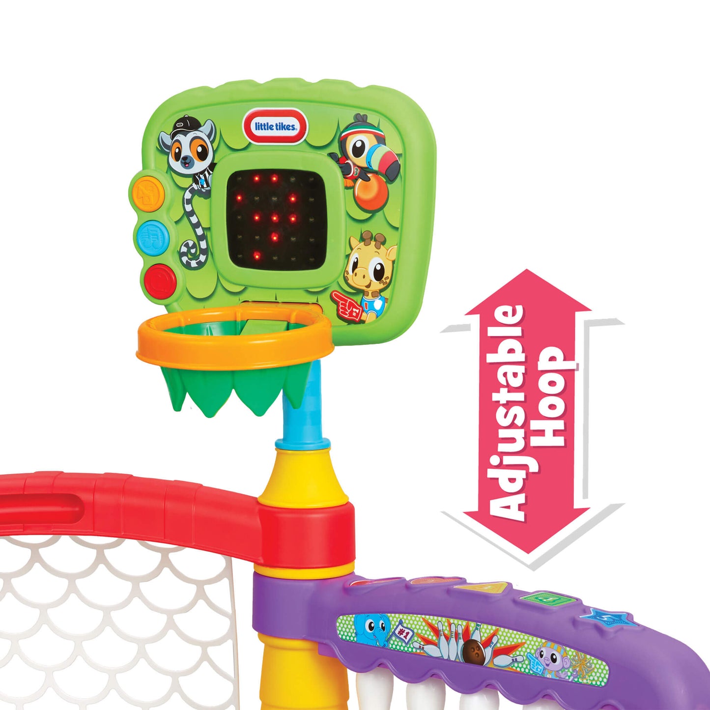 3-In-1 Light N' Go Sports Zone Playset / Little Tikes New
