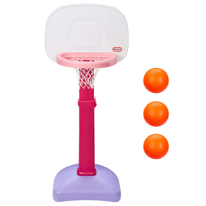 TotSports Easy Score Pink Basketball Set / Little Tikes Featured