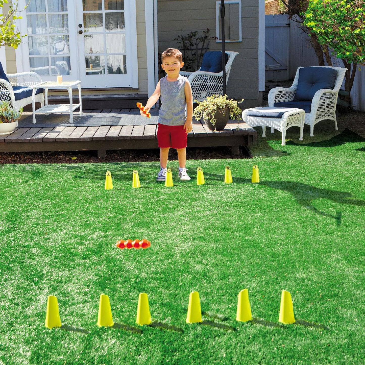 4-in-1 Backyard Games Set for Kids | Outdoor Fun / Little Tikes Essential