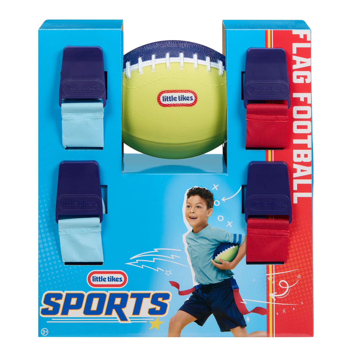 Flag Football Set - Kids Sports Toy Ages 3+ / Little Tikes Smart Buy