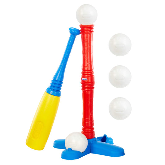 TotSports™ T-Ball Set with 5 Balls / Little Tikes New
