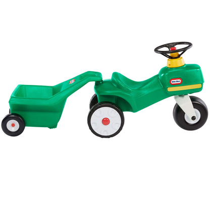 Tractor & Cart – Foot-to-Floor Toddler Ride-On / Little Tikes Great Value
