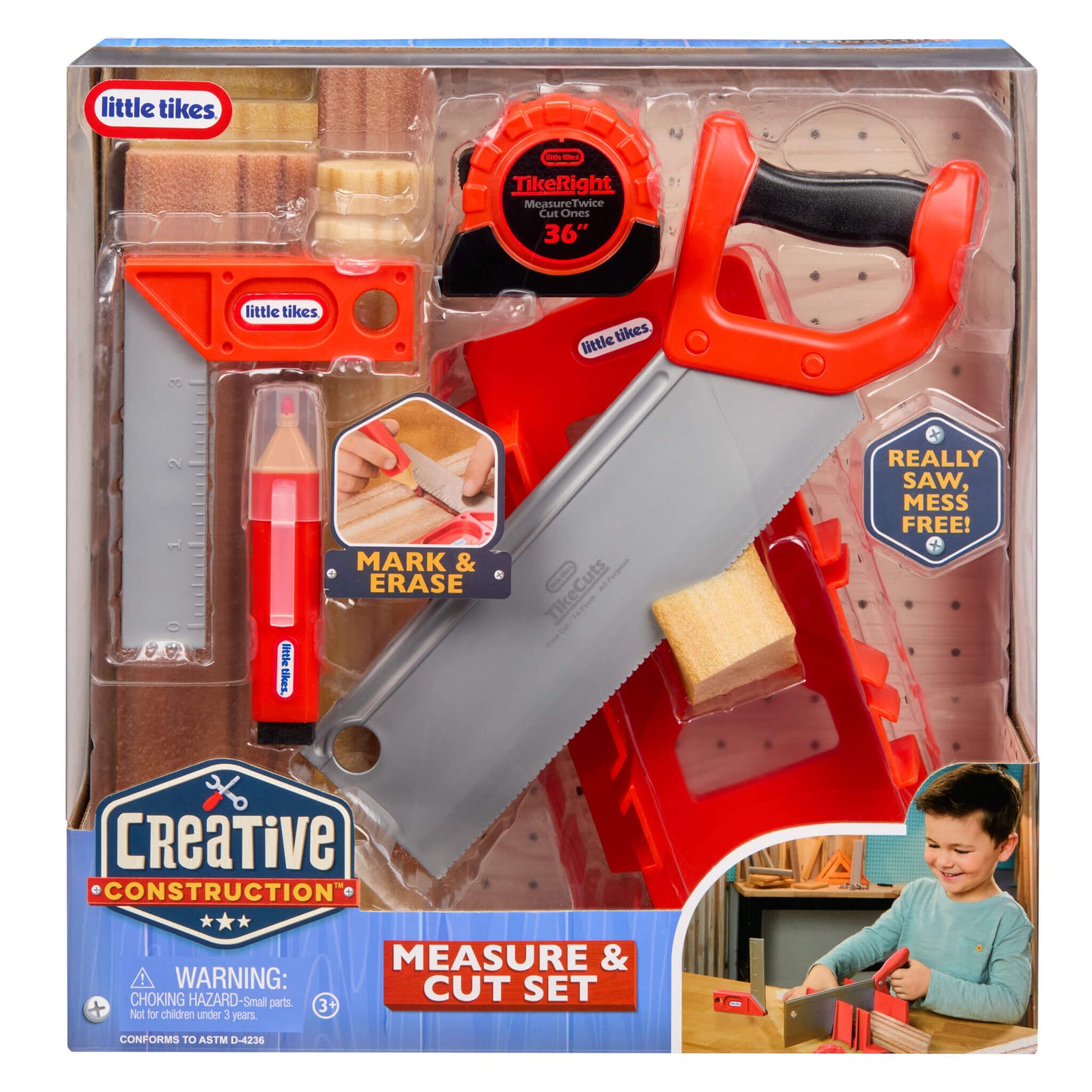 Creative Construction Measure and Cut Set / Little Tikes Featured