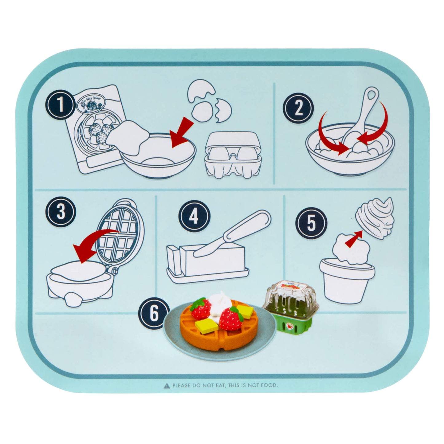 Creative Chefs Waffle Kit / Little Tikes Popular