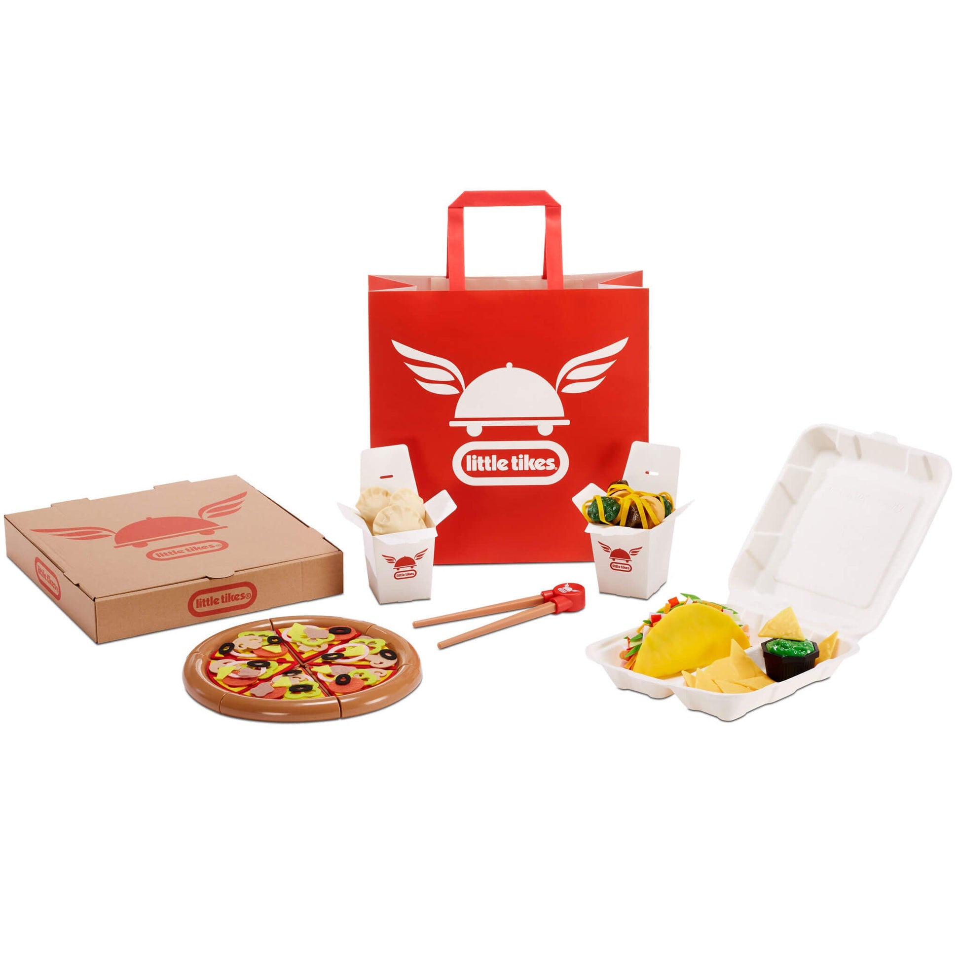 First Food Delivery Set - Pretend Play Kitchen Toy / Little Tikes Trusted