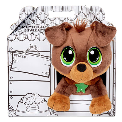 Rescue Tales Interactive Rottweiler Plush Toy | Adoptable Pet with Sounds & Movement / Little Tikes Quality
