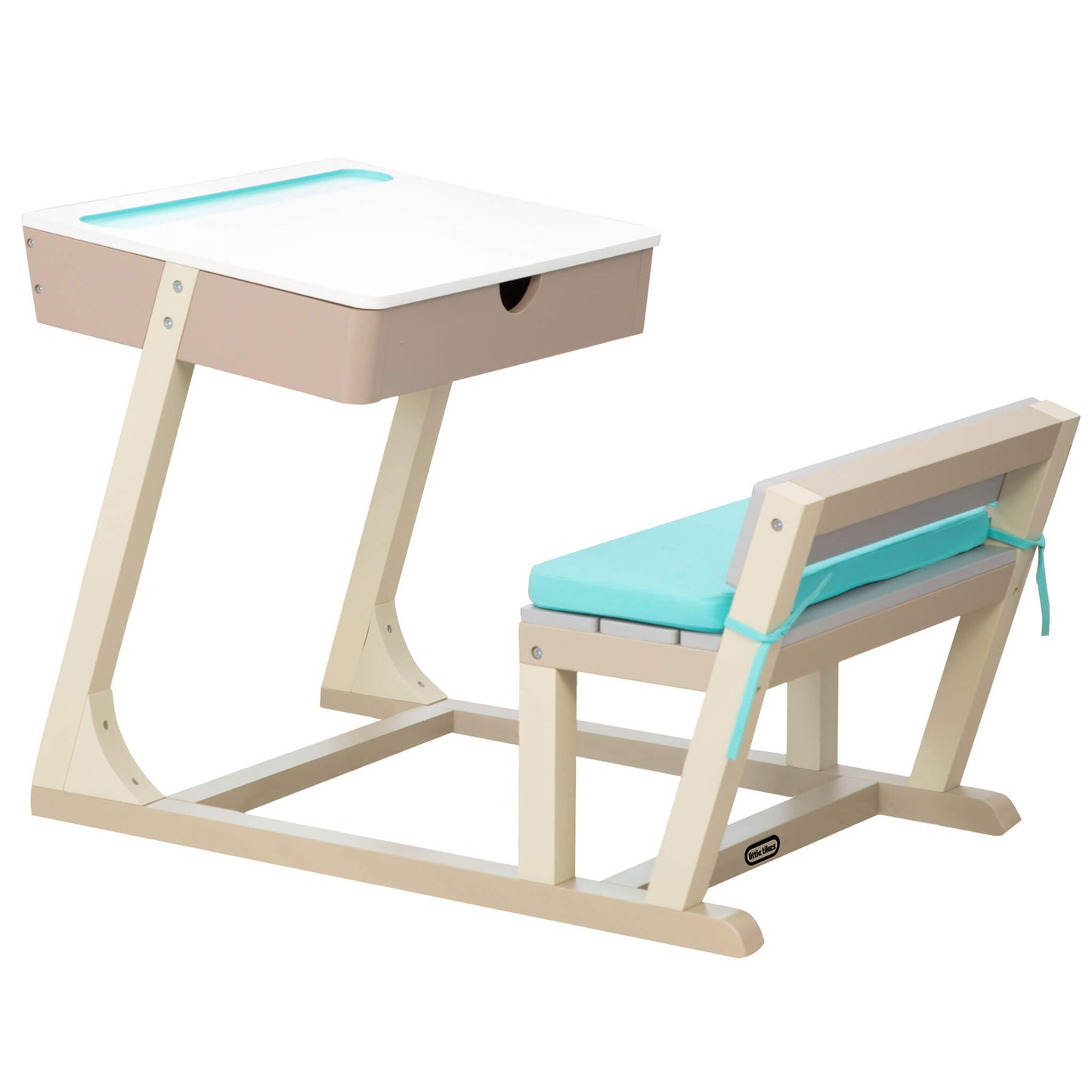 Great Ideas Desk - Kids Wood Desk / Little Tikes Featured