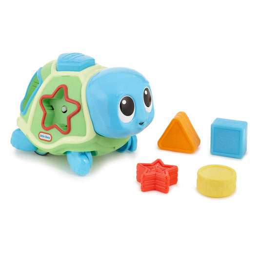 Crawl 'n Pop! Turtle - Shape Sorter & Crawling Toy / Little Tikes Signature