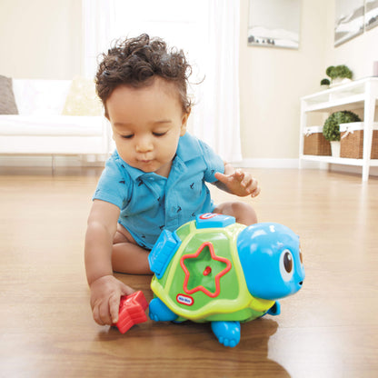 Crawl 'n Pop! Turtle - Shape Sorter & Crawling Toy / Little Tikes Signature